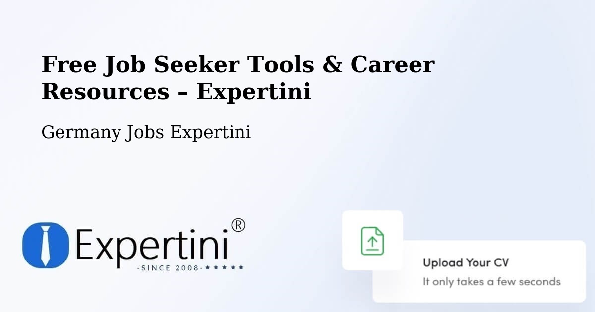 Free Job Seeker Tools & Career Resources – Edenkoben - Edenkoben, Germany Jobs Expertini