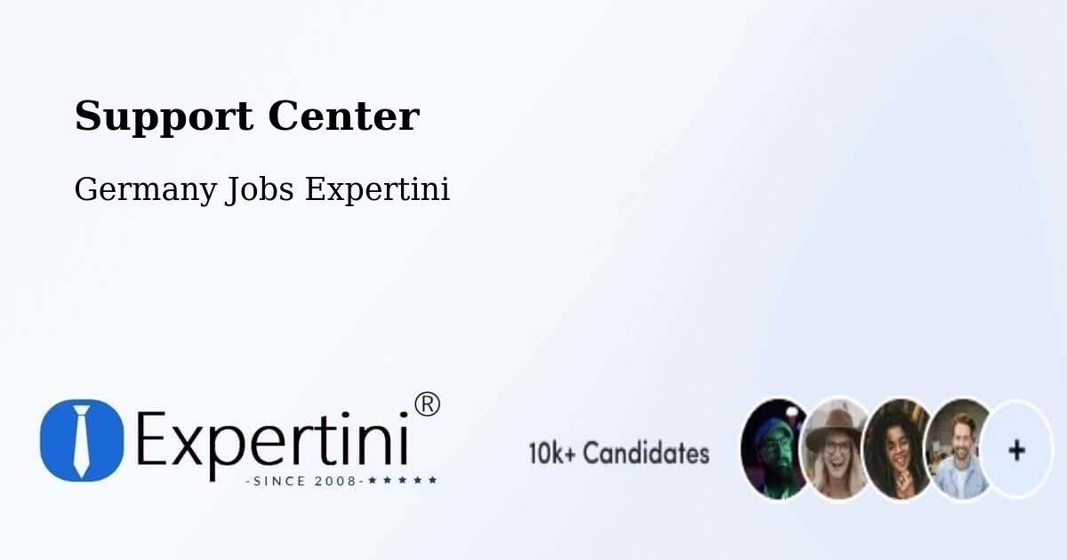 Support Services – Edenkoben - Germany Jobs Expertini